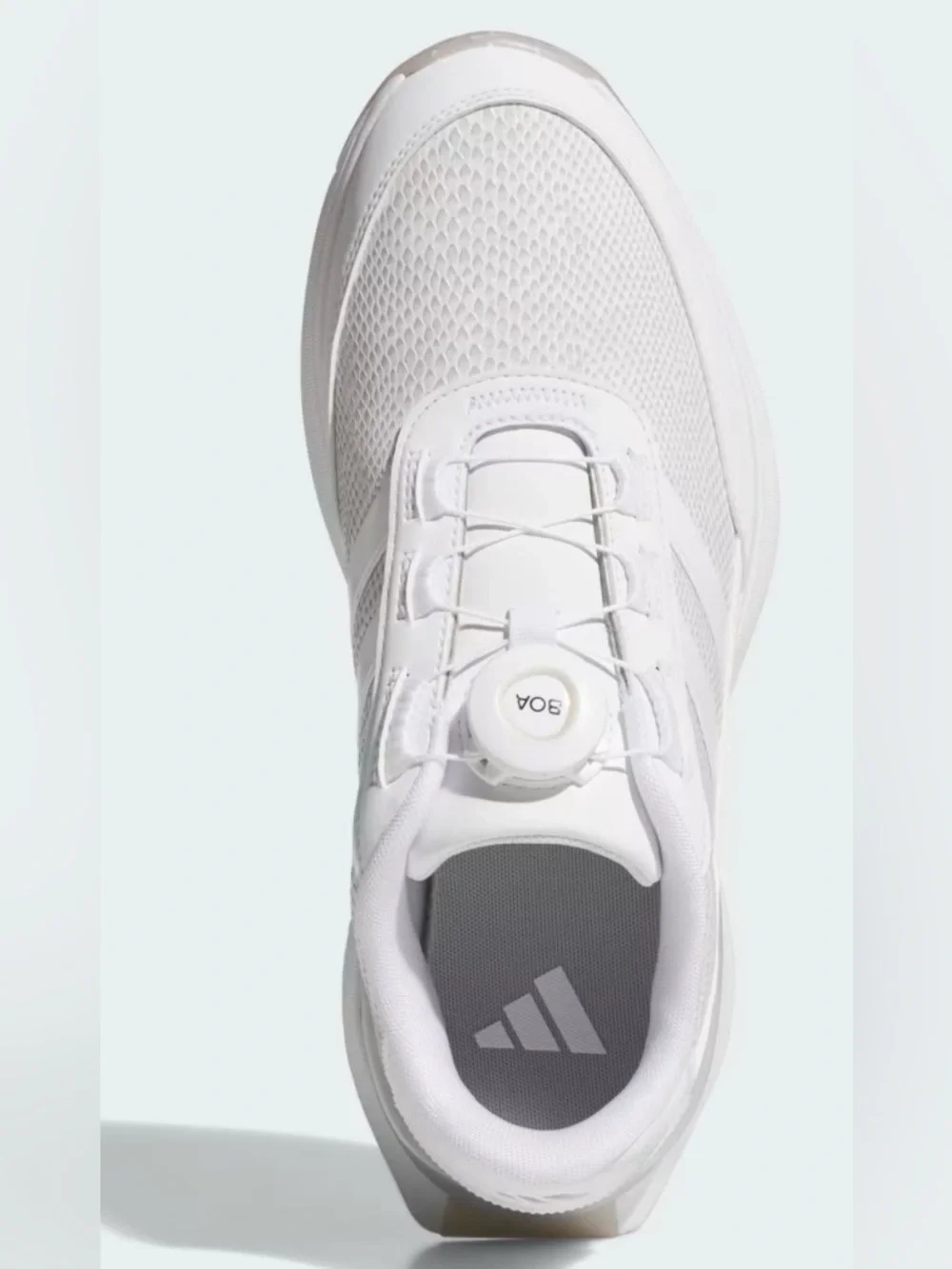 NWT Adidas S2G 25 BOA Spikeless Golf Shoes White Snakeskin Women's Size 9